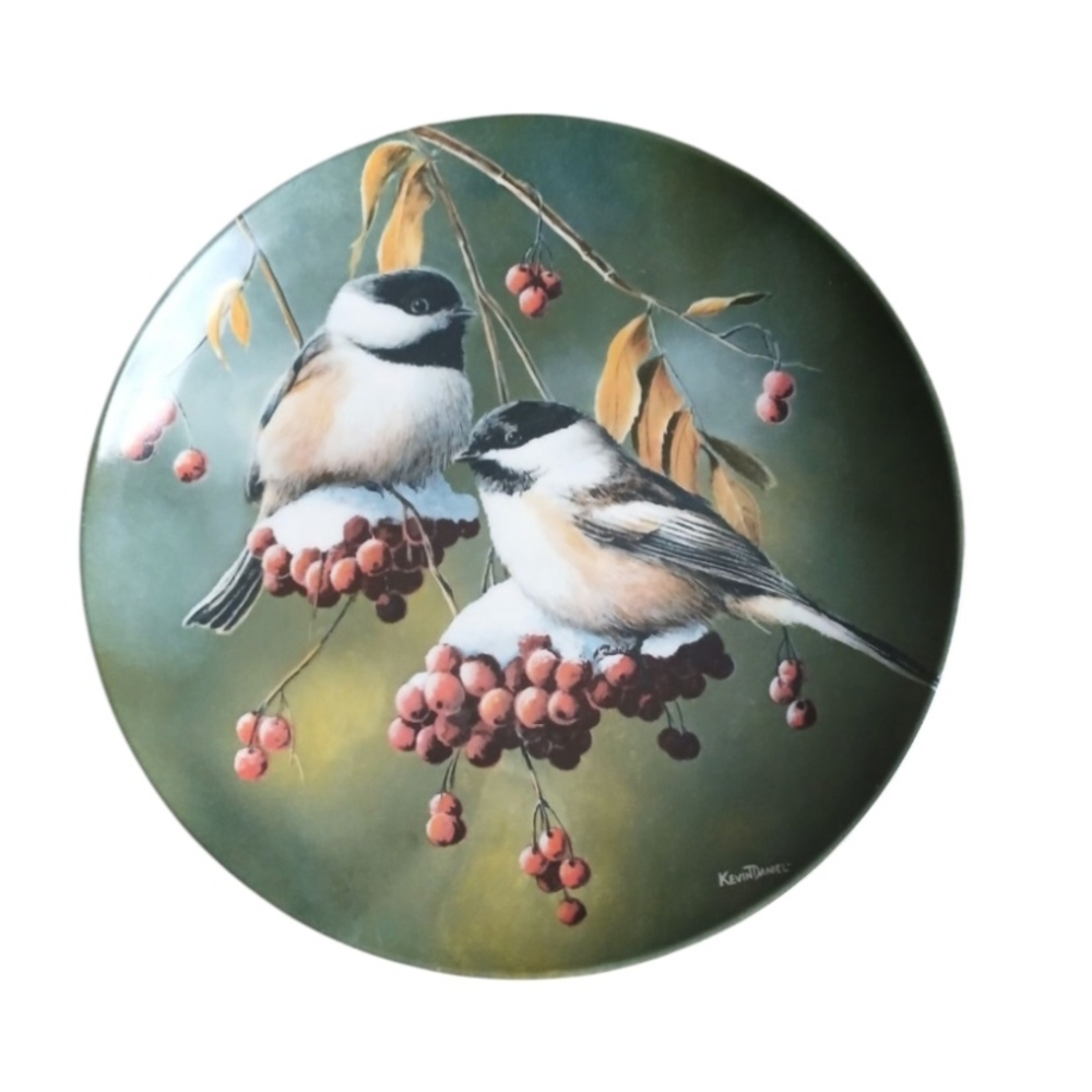 ⚕️"RARE" The Chickadee Limited Edition Collectors Plate